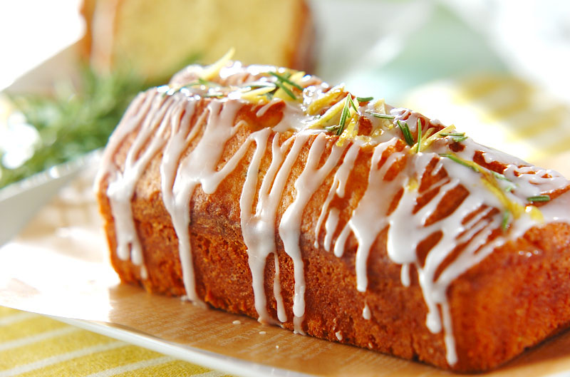 ローズマリーパウンドケーキ